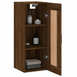 Armoire murale chêne marron 34,5x34x90 cm bois d'ingénierie