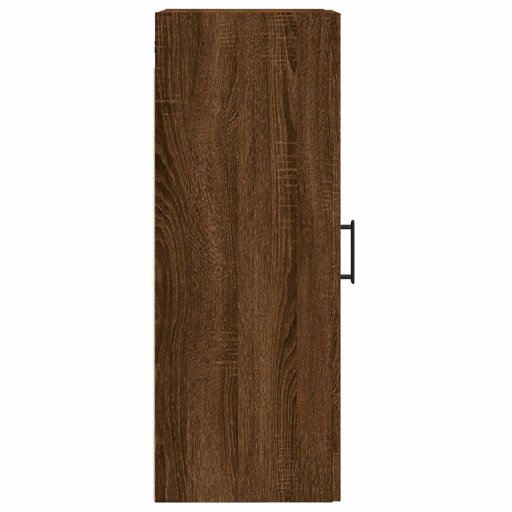 Armoire murale chêne marron 34,5x34x90 cm bois d'ingénierie