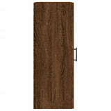 Armoire murale chêne marron 34,5x34x90 cm bois d'ingénierie