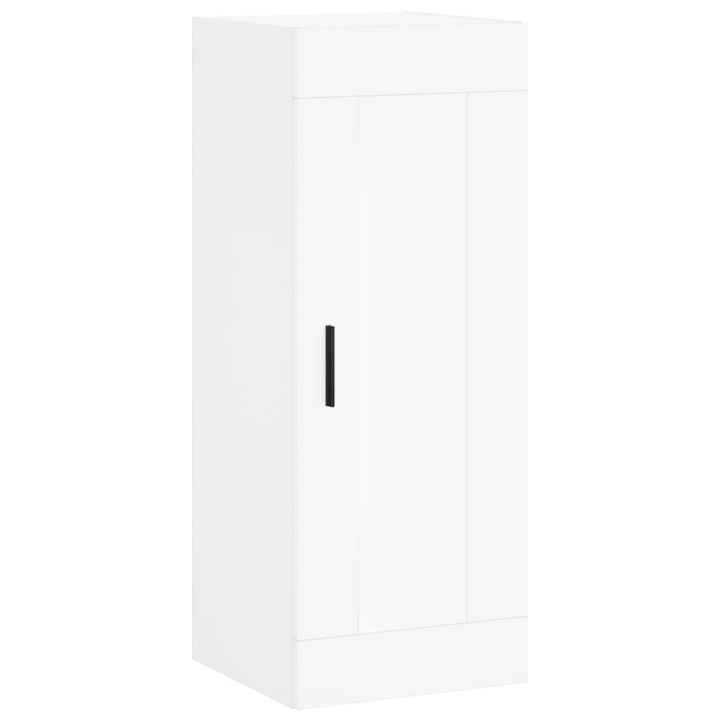 Armoire murale blanc 34,5x34x90 cm bois d'ingénierie