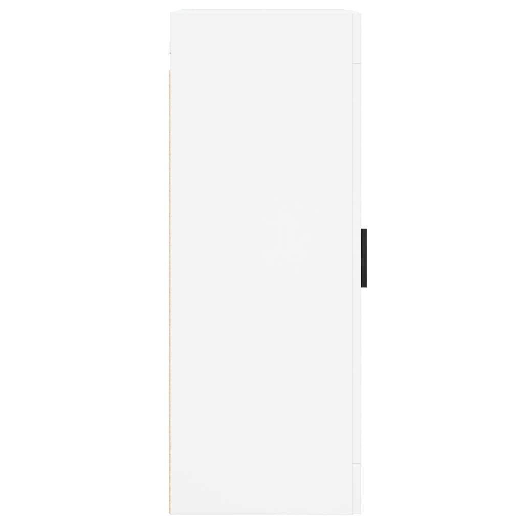 Armoire murale blanc 34,5x34x90 cm bois d'ingénierie