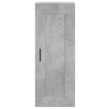 Armoire murale gris béton 34,5x34x90 cm bois d'ingénierie