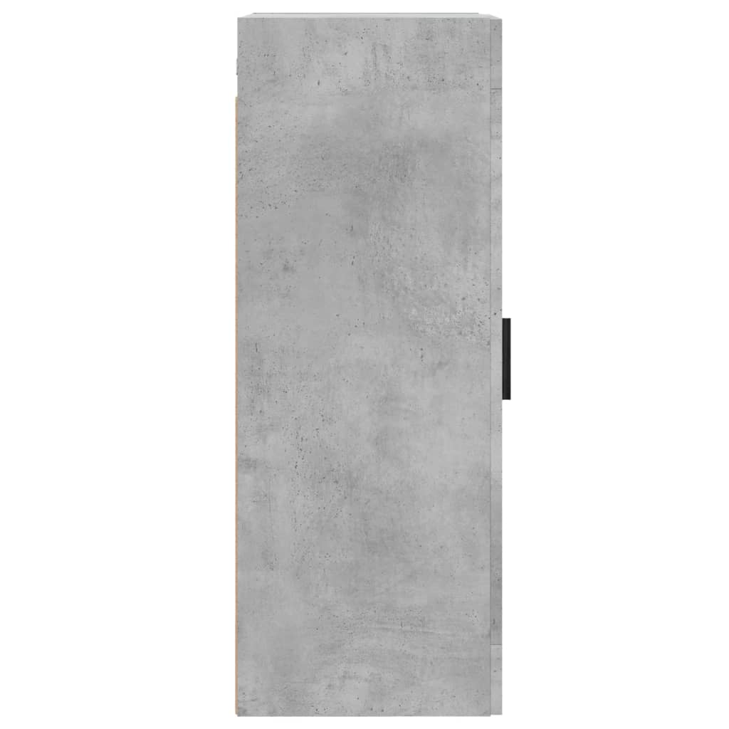 Armoire murale gris béton 34,5x34x90 cm bois d'ingénierie