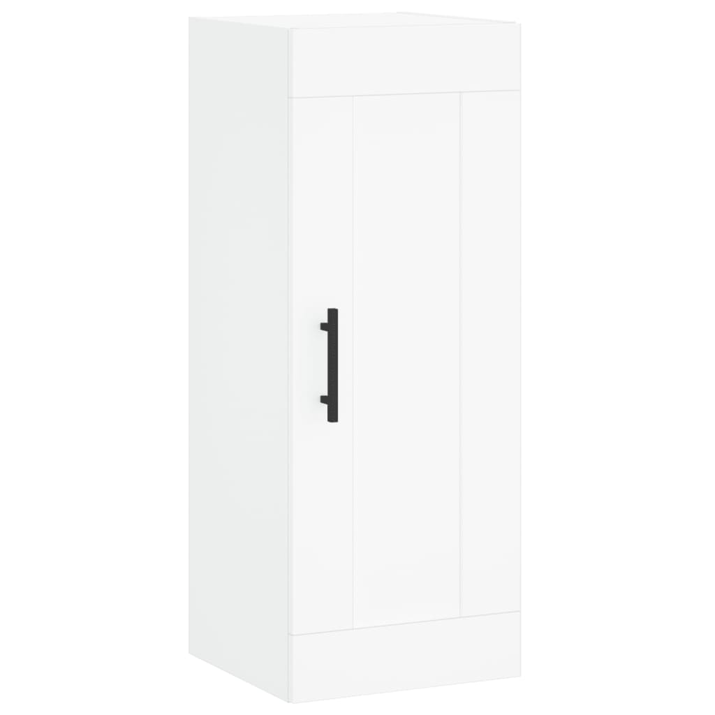 Armoire murale blanc 34,5x34x90 cm bois d'ingénierie