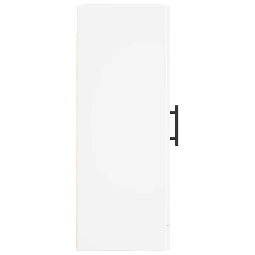 Armoire murale blanc 34,5x34x90 cm bois d'ingénierie