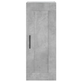 Armoire murale gris béton 34,5x34x90 cm bois d'ingénierie