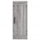 Armoire murale sonoma gris 34,5x34x90 cm bois d'ingénierie