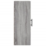 Armoire murale sonoma gris 34,5x34x90 cm bois d'ingénierie