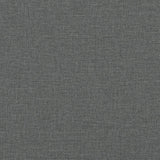 Lit de repos gris foncé 100x200 cm tissu