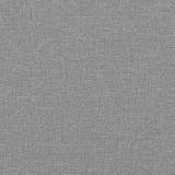 Lit de repos gris clair 100x200 cm tissu