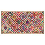 Tapis lavable multicolore 80x150 cm antidérapant