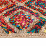 Tapis lavable multicolore 80x150 cm antidérapant