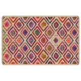 Tapis lavable multicolore 190x300 cm antidérapant