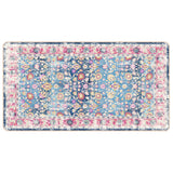 Tapis lavable multicolore 80x150 cm antidérapant