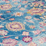 Tapis lavable multicolore 80x300 cm antidérapant