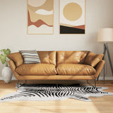 Black and white rug 120x170 cm zebra pattern washable non-slip