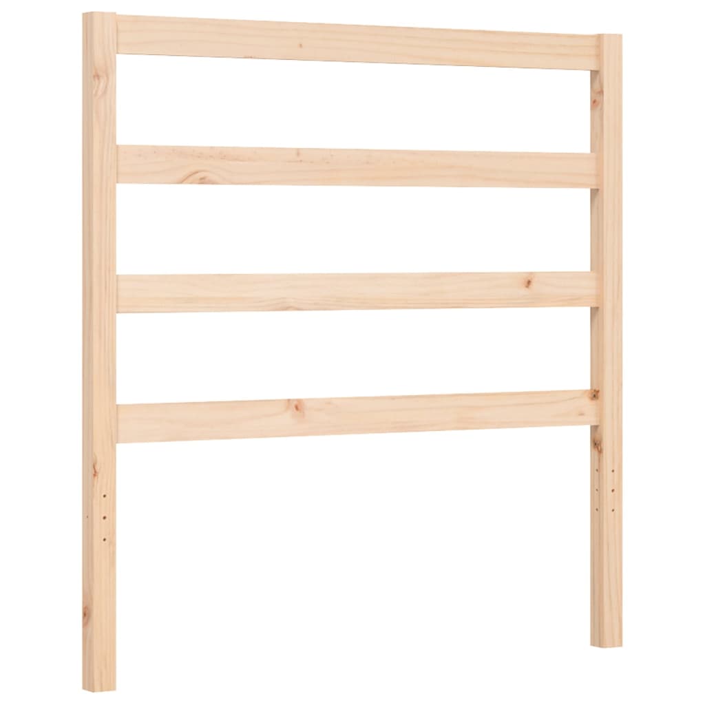 Cadre de lit sans matelas 90x190 cm bois de pin massif