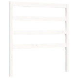 Cadre de lit sans matelas blanc 90x190 cm bois de pin massif