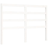 Cadre de lit sans matelas blanc 120x200 cm bois de pin massif