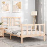 Cadre de lit sans matelas 90x190 cm bois de pin massif