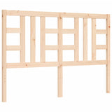 Cadre de lit sans matelas 140x190 cm bois de pin massif