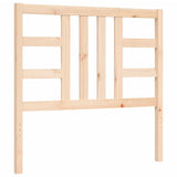 Cadre de lit sans matelas 90x200 cm bois de pin massif