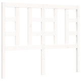 Cadre de lit sans matelas blanc 120x200 cm bois de pin massif