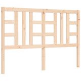 Bed frame without mattress 140x200 cm solid pine wood