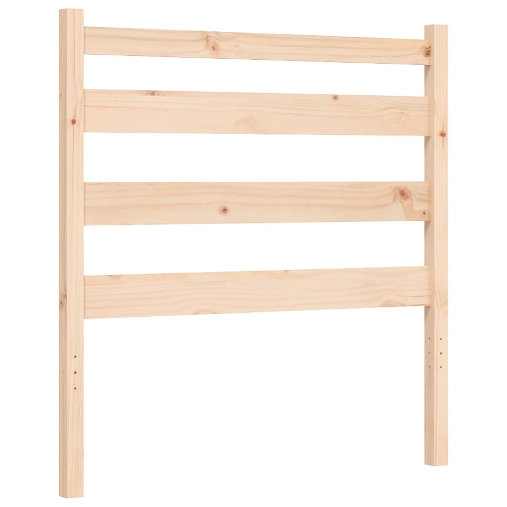 Cadre de lit sans matelas 90x190 cm bois de pin massif