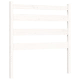 Cadre de lit sans matelas blanc 90x200 cm bois de pin massif