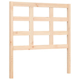 Bed frame without mattress 100x200 cm solid pine wood