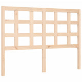 Cadre de lit sans matelas 120x200 cm bois de pin massif