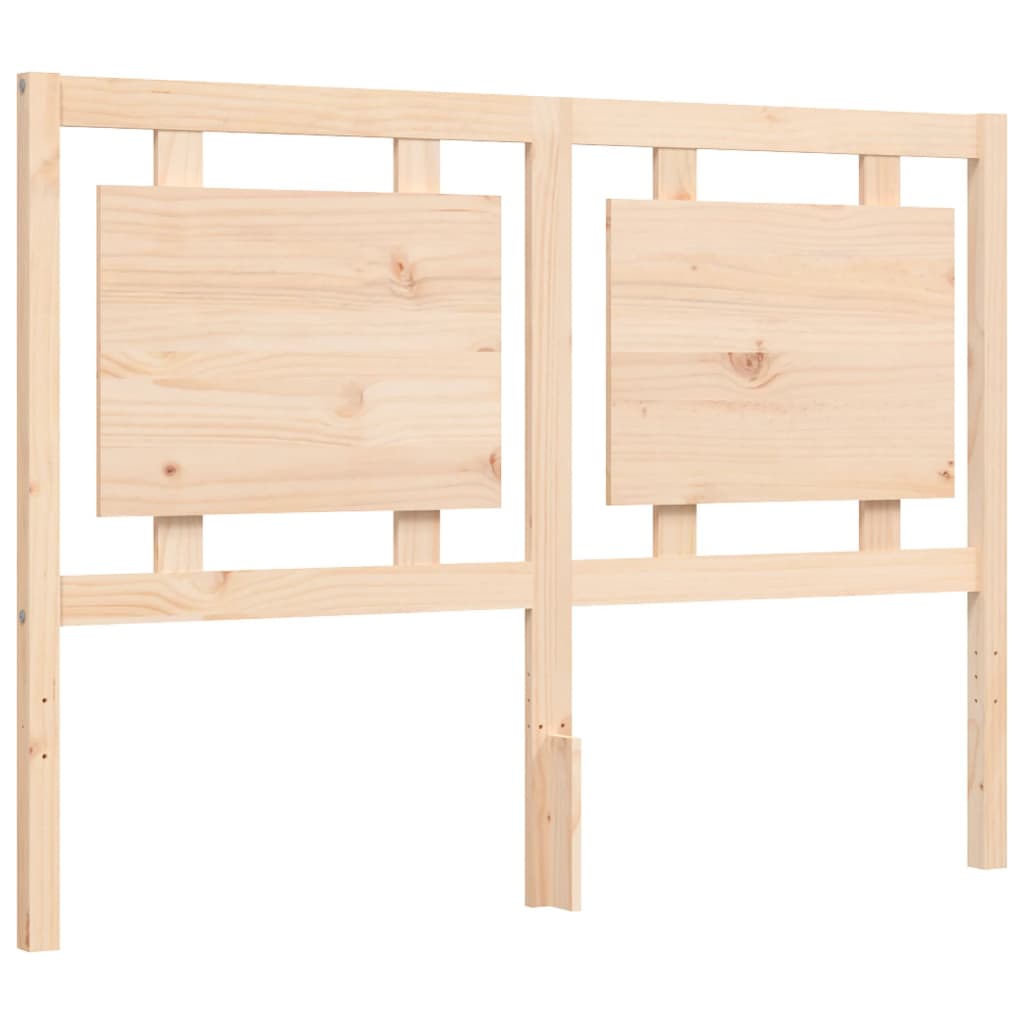 Cadre de lit sans matelas 140x190 cm bois de pin massif