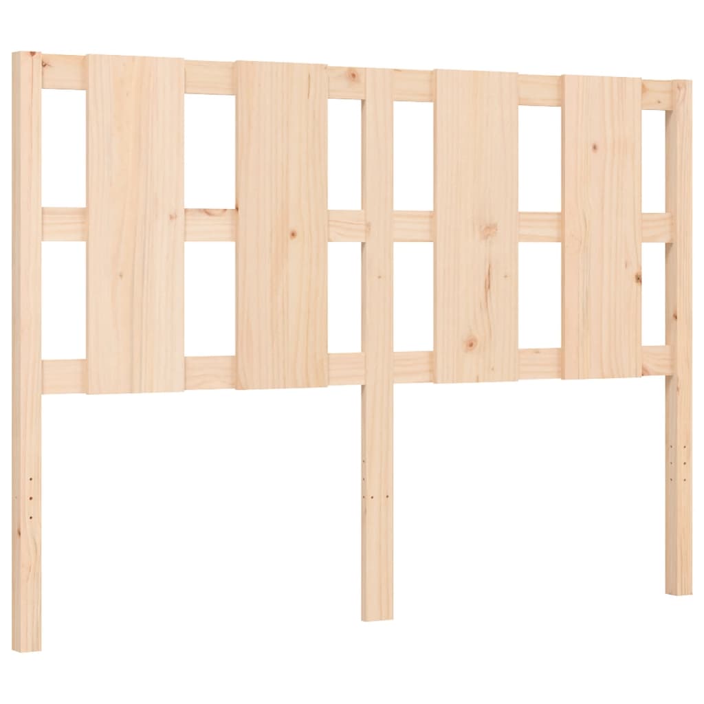 Cadre de lit sans matelas 140x190 cm bois de pin massif