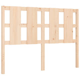 Cadre de lit sans matelas 140x190 cm bois de pin massif