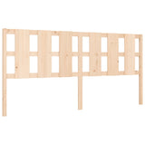 Cadre de lit sans matelas 200x200 cm bois massif de pin