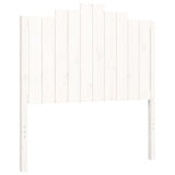 Cadre de lit sans matelas blanc 100x200 cm bois de pin massif