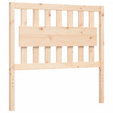 Cadre de lit sans matelas 100x200 cm bois massif de pin