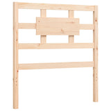 Cadre de lit sans matelas 90x200 cm bois de pin massif