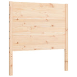 Cadre de lit sans matelas 100x200 cm bois massif de pin