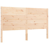 Bed frame without mattress 160x200 cm solid pine wood