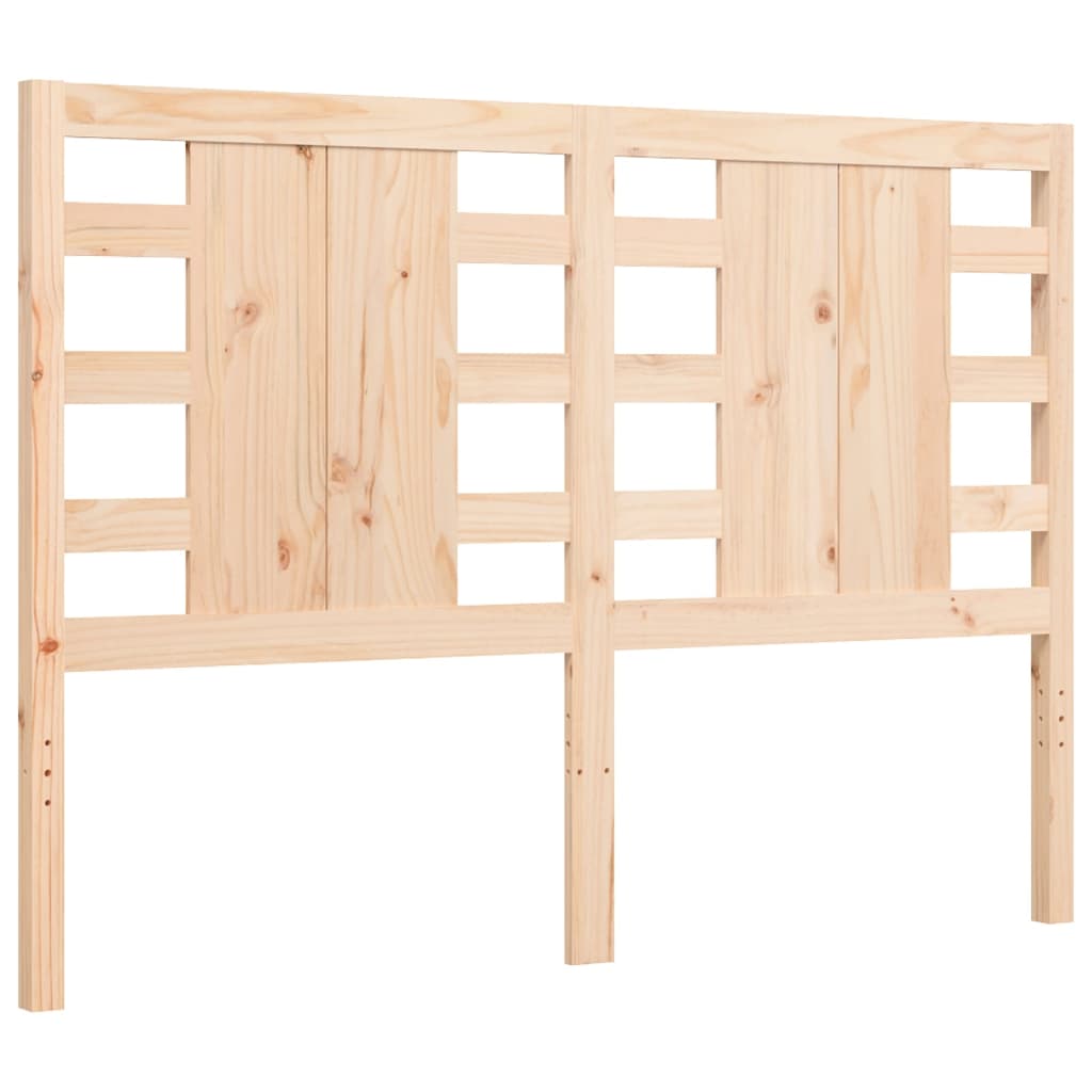 Cadre de lit sans matelas 120x200 cm bois de pin massif