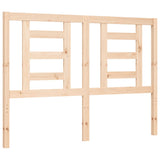 Bed frame without mattress 140x200 cm solid pine wood