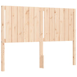 Cadre de lit sans matelas 140x190 cm bois de pin massif