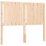 Cadre de lit sans matelas 120x200 cm bois de pin massif