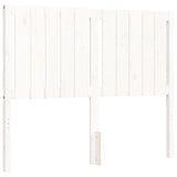 Cadre de lit sans matelas blanc 120x200 cm bois de pin massif