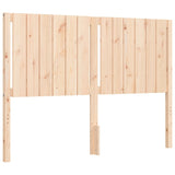 Bed frame without mattress 140x200 cm solid pine wood