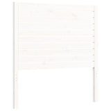 Cadre de lit sans matelas blanc 100x200 cm bois de pin massif