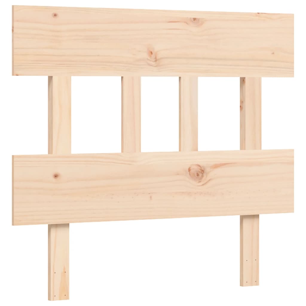 Cadre de lit sans matelas 90x200 cm bois de pin massif