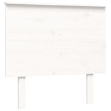 Cadre de lit sans matelas blanc 90x200 cm bois de pin massif